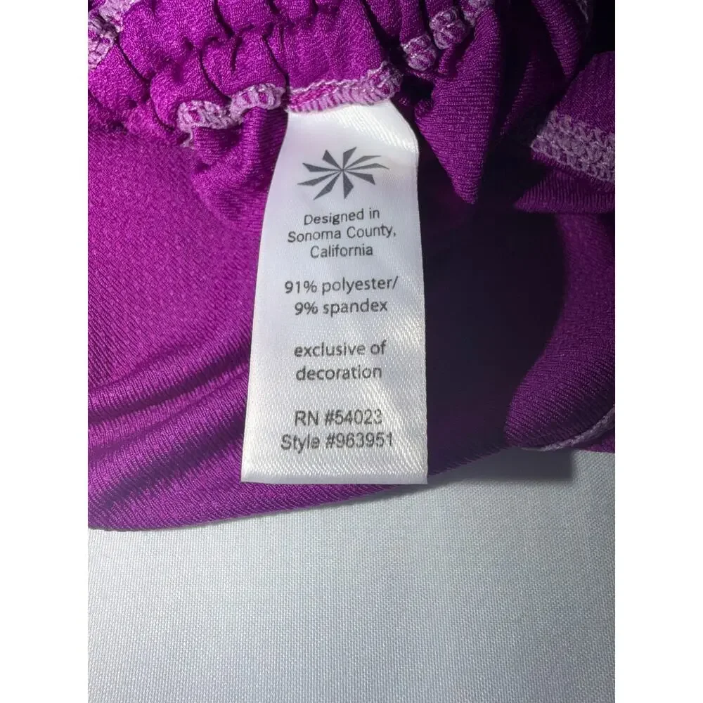 Athleta Purple Swim Cover Up UPF Lightweight Beach Pool Size MEDIUM - Picture 6 of 6